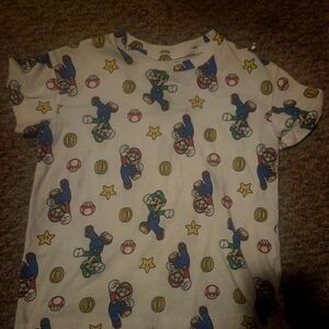 Graphic T-Shirt with Cartoon Print